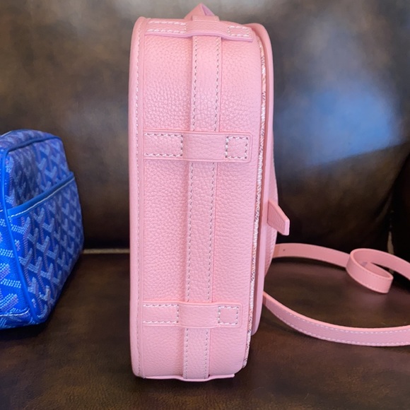 RARE GOYARD BELVEDERE PM LIMITED EDITION ROSE POUDRE PINK - Picture 10 of 16
